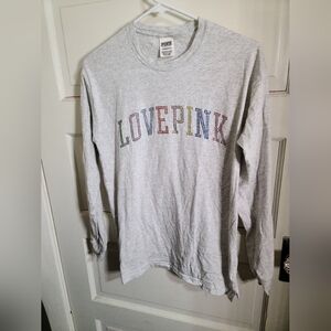 Victoria's Secret " Pink" Long Sleeve Shirt Size XS